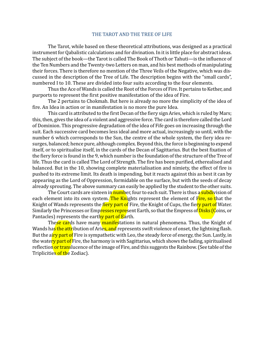 Original scan of The Book of Thoth, PDF page 36