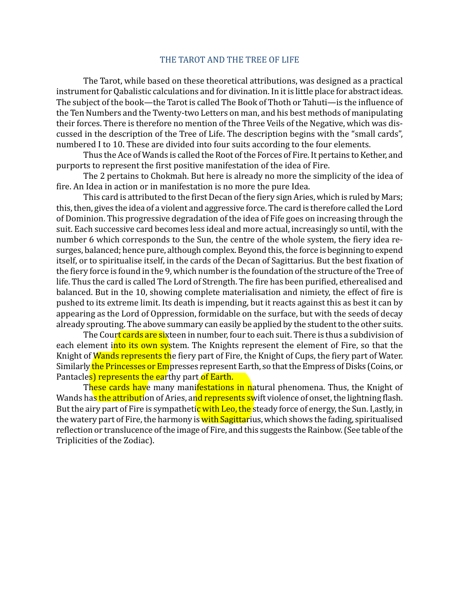 Original scan of The Book of Thoth, PDF page 36