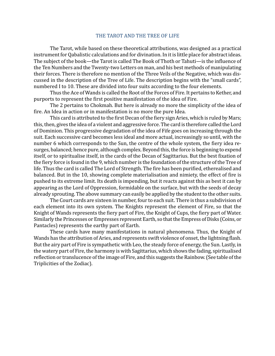 Original scan of The Book of Thoth, PDF page 36