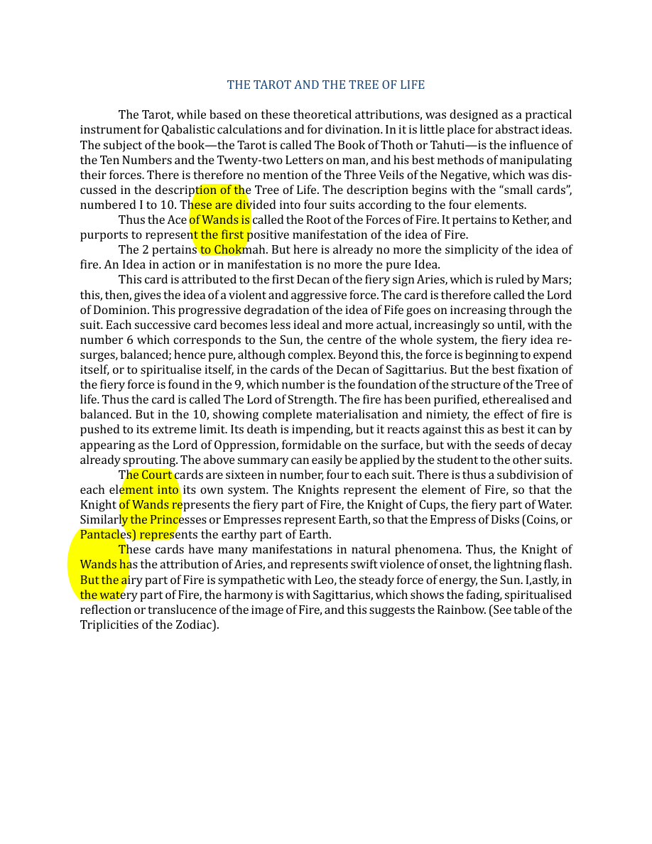 Original scan of The Book of Thoth, PDF page 36
