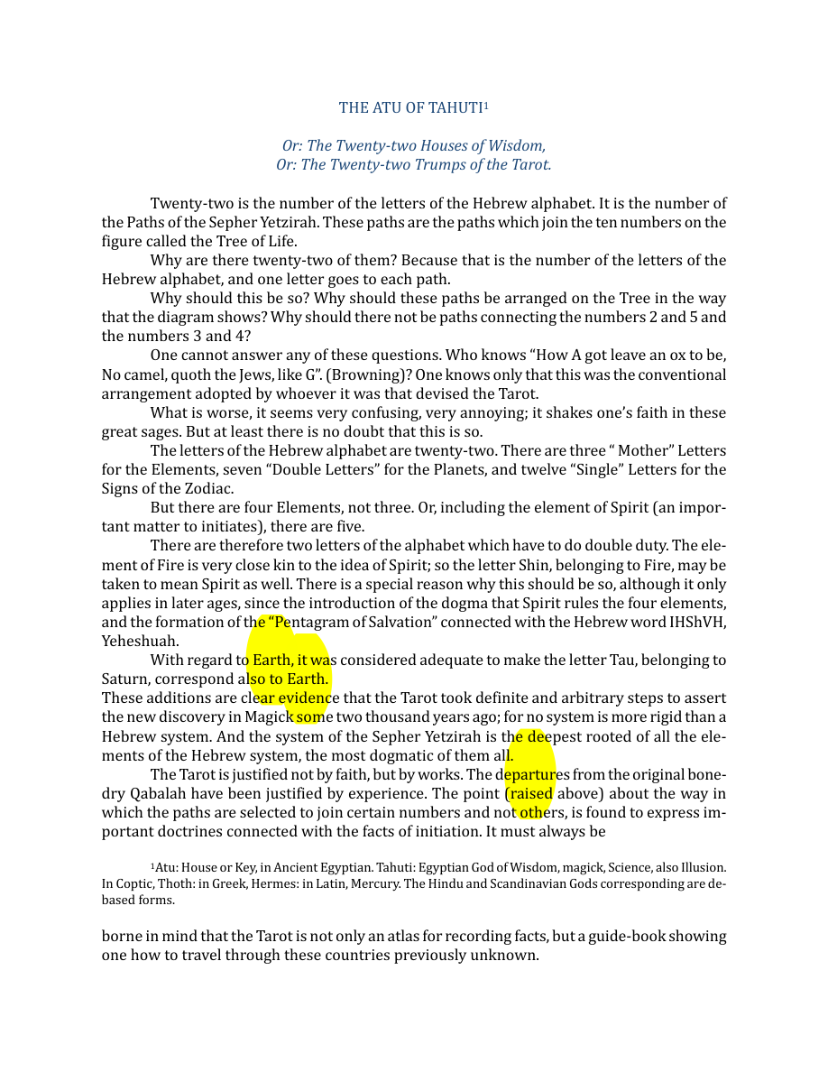 Original scan of The Book of Thoth, PDF page 37