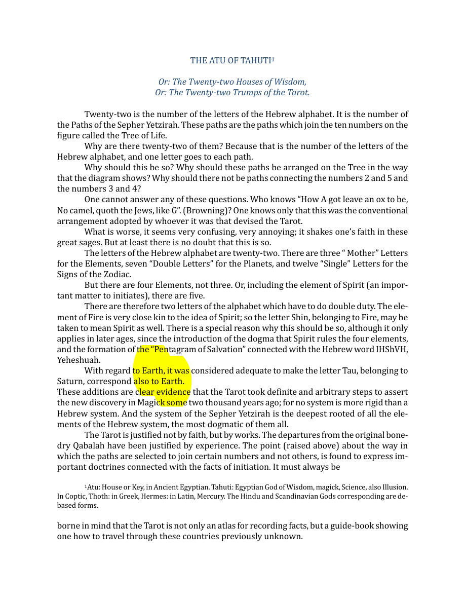 Original scan of The Book of Thoth, PDF page 37