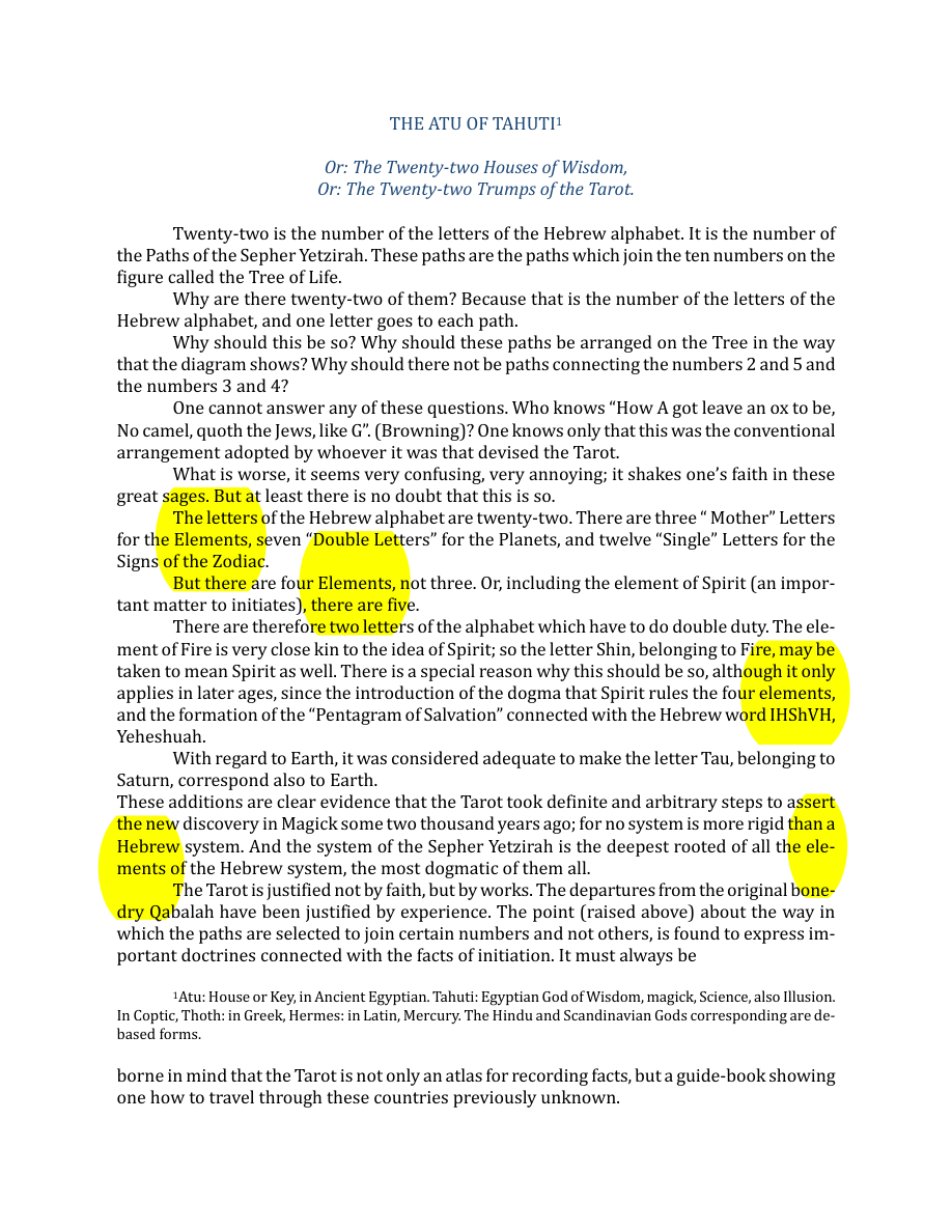 Original scan of The Book of Thoth, PDF page 37