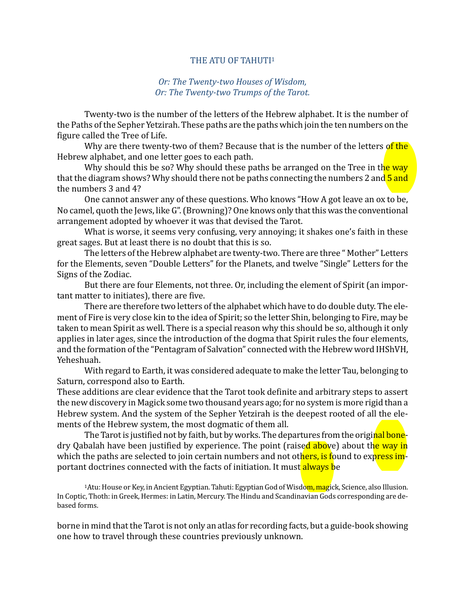 Original scan of The Book of Thoth, PDF page 37