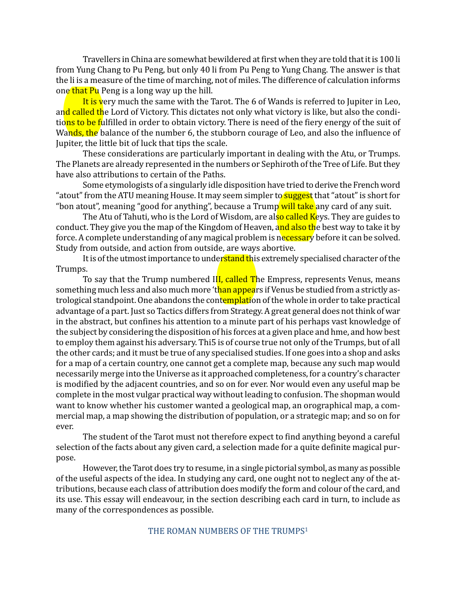 Original scan of The Book of Thoth, PDF page 38