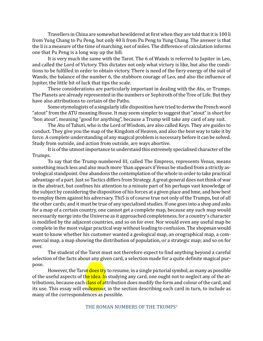 Original scan of The Book of Thoth, PDF page 38