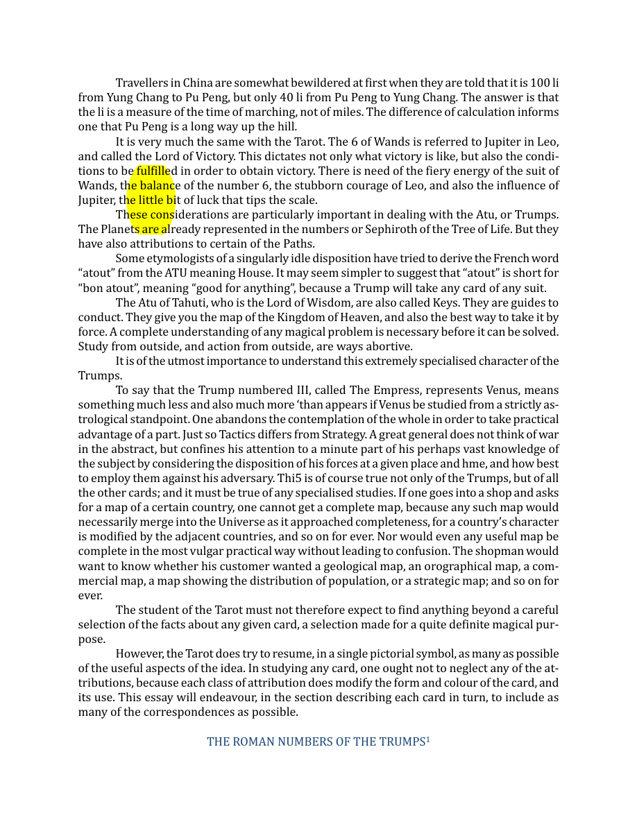 Original scan of The Book of Thoth, PDF page 38