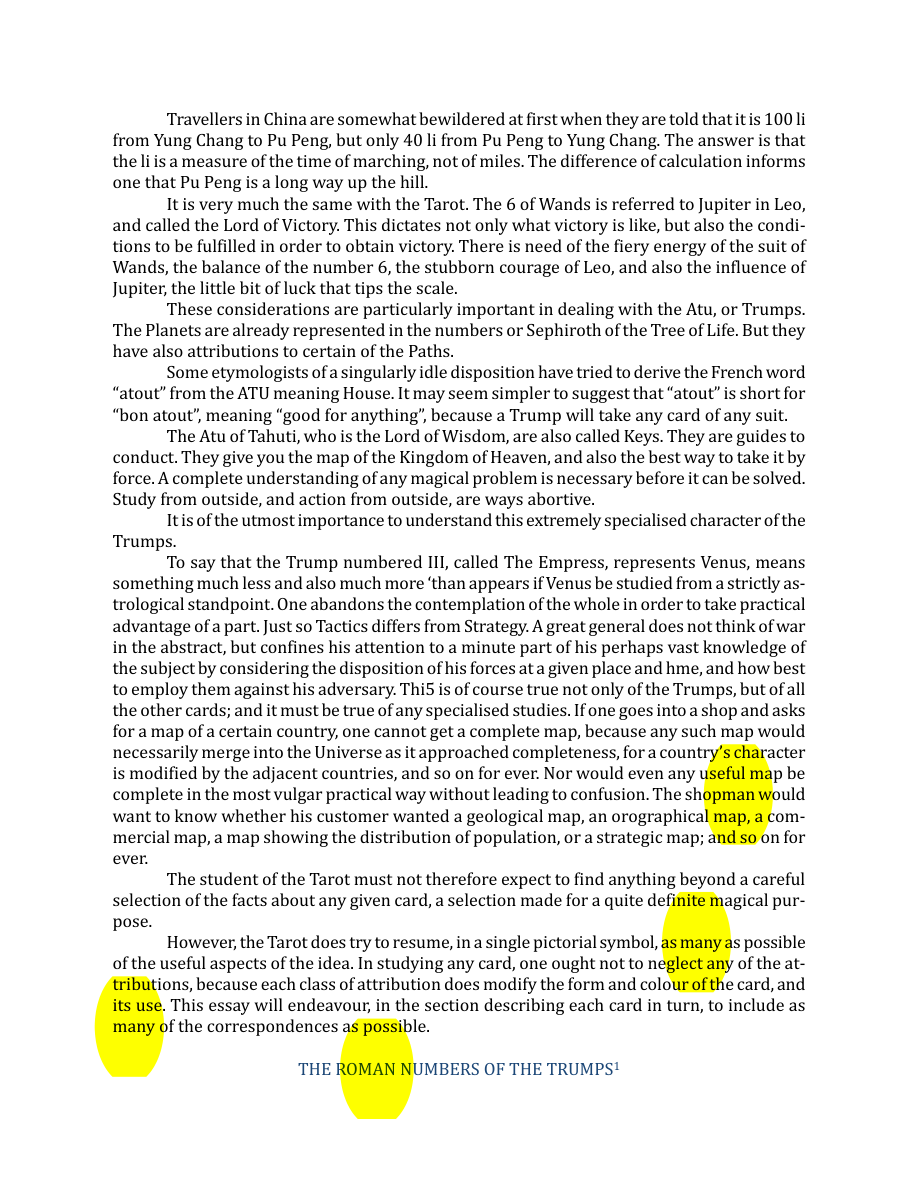 Original scan of The Book of Thoth, PDF page 38