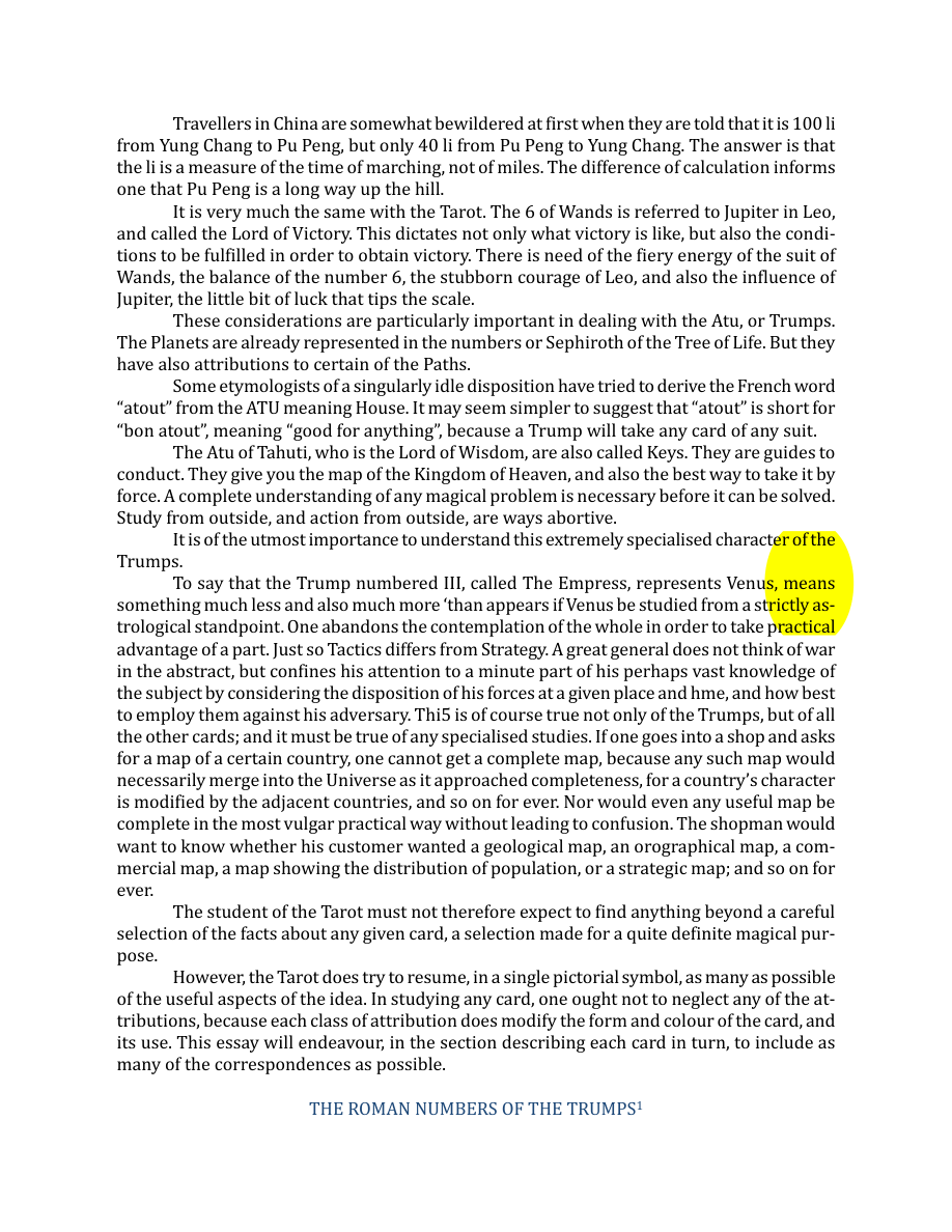 Original scan of The Book of Thoth, PDF page 38