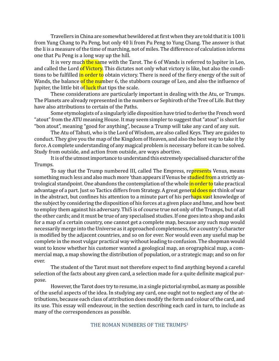 Original scan of The Book of Thoth, PDF page 38