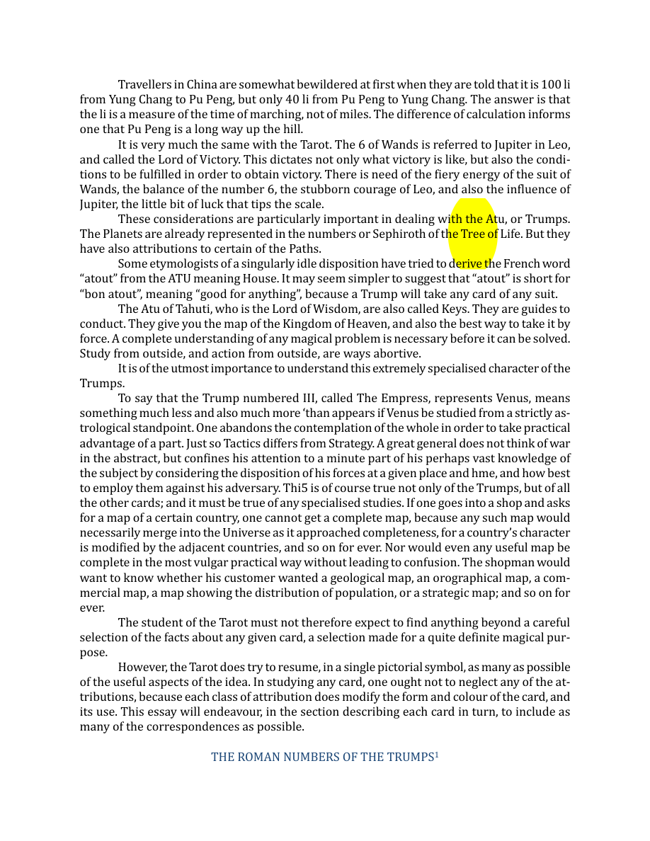Original scan of The Book of Thoth, PDF page 38
