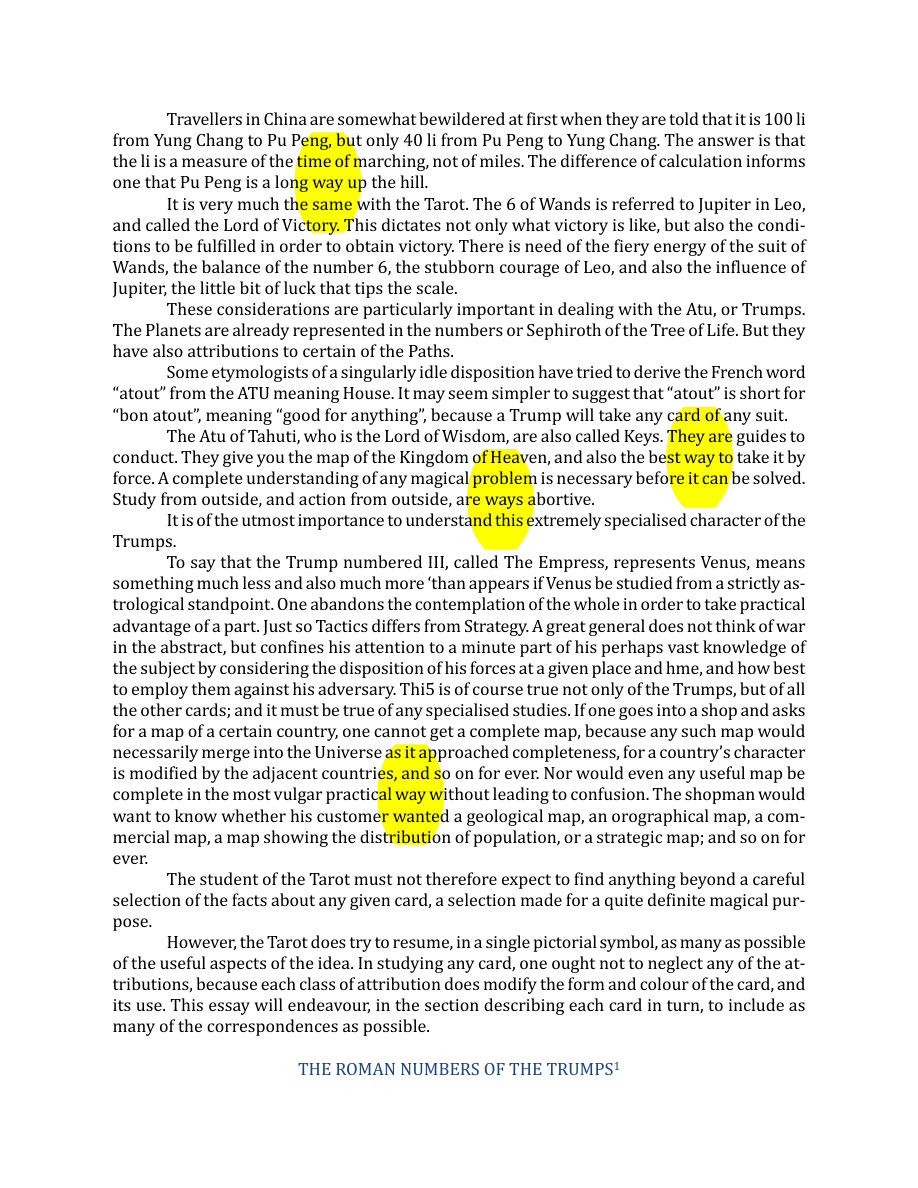 Original scan of The Book of Thoth, PDF page 38