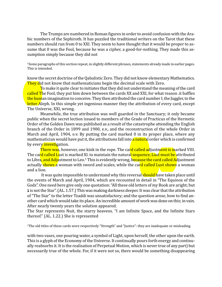 Original scan of The Book of Thoth, PDF page 39
