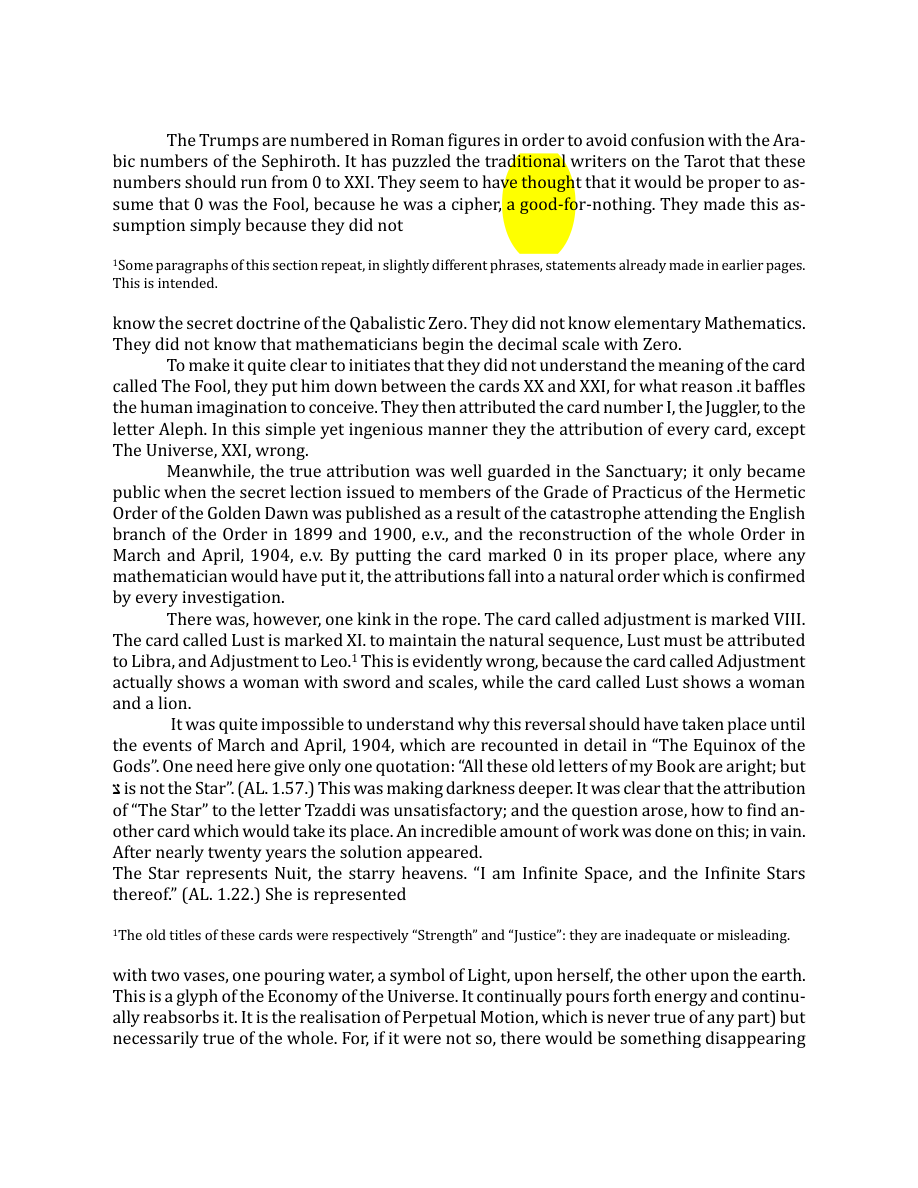 Original scan of The Book of Thoth, PDF page 39