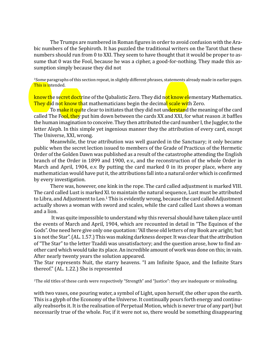 Original scan of The Book of Thoth, PDF page 39