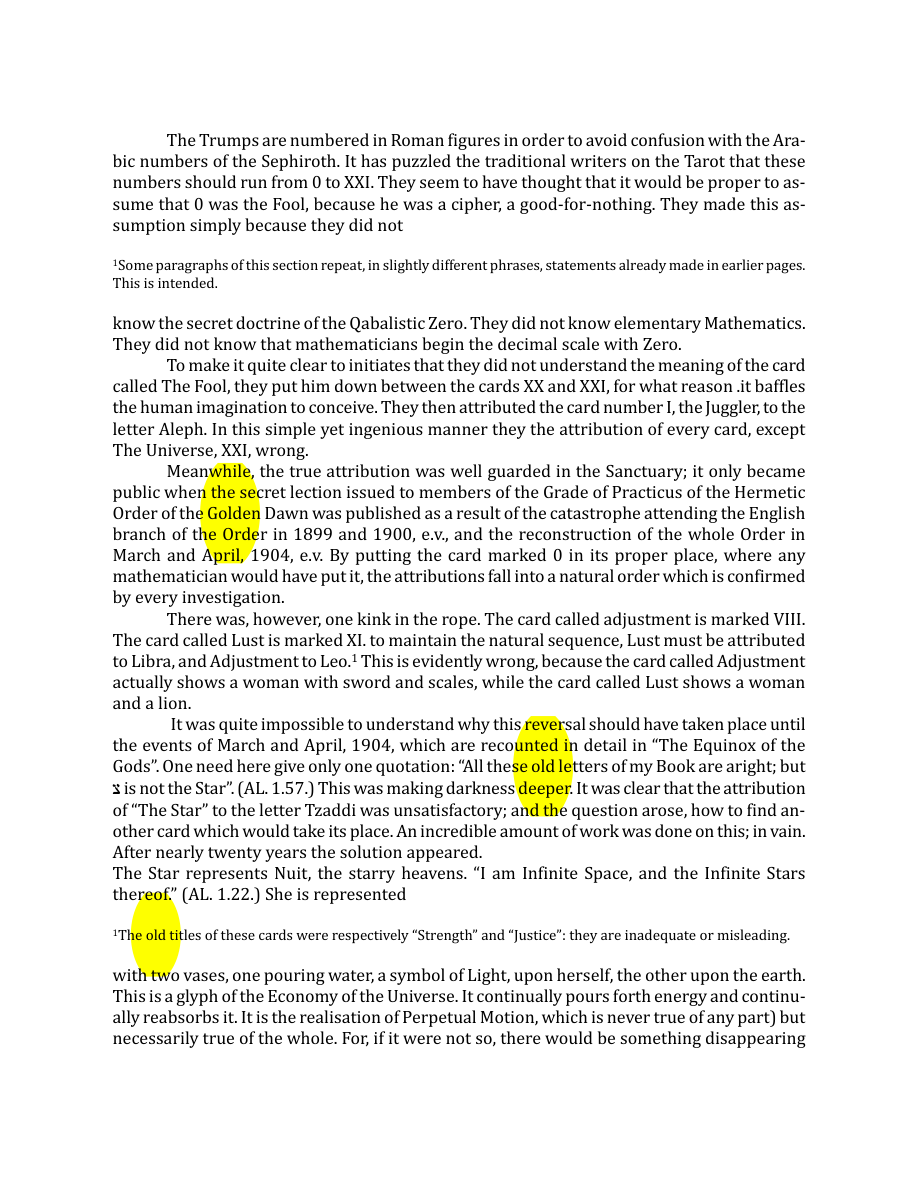 Original scan of The Book of Thoth, PDF page 39