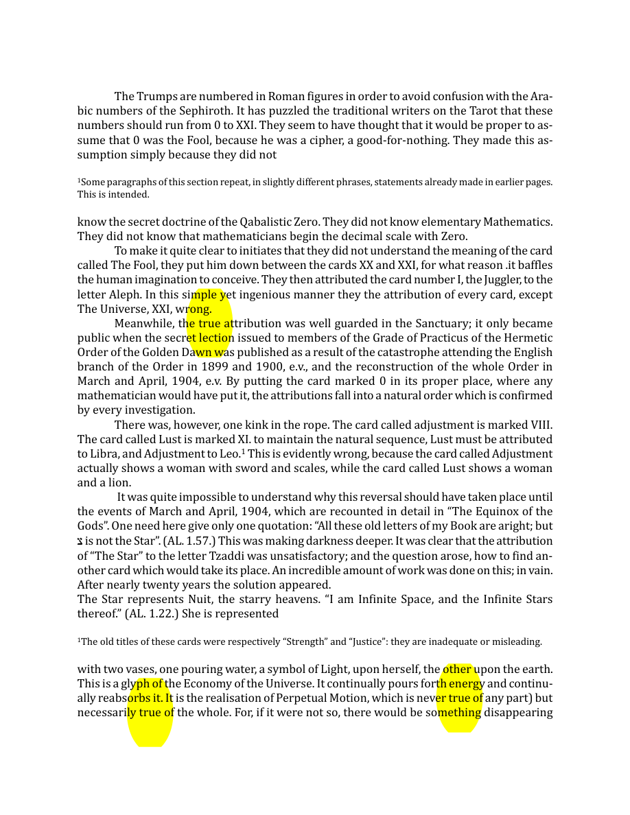 Original scan of The Book of Thoth, PDF page 39