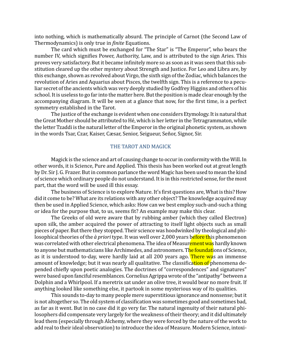 Original scan of The Book of Thoth, PDF page 40