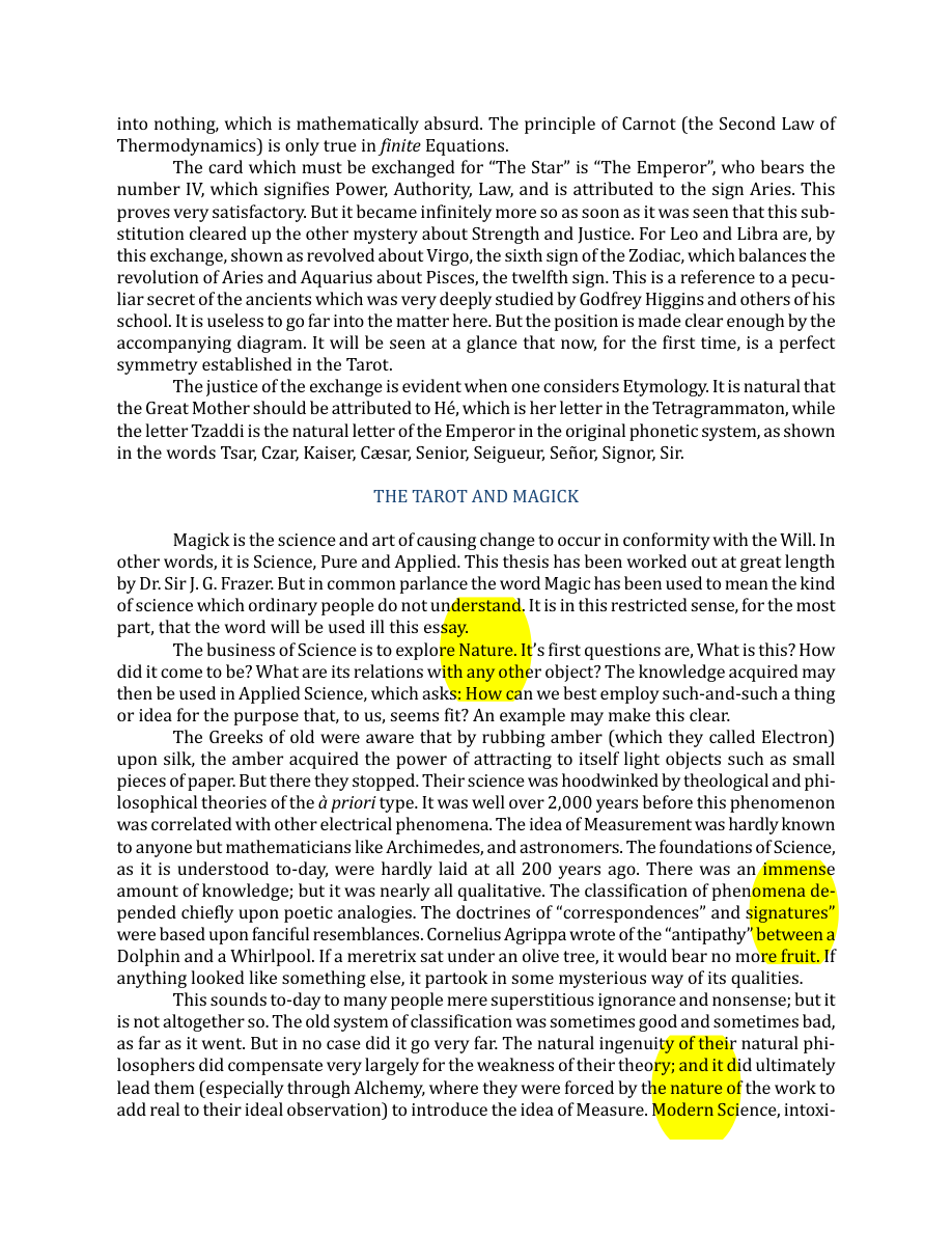 Original scan of The Book of Thoth, PDF page 40