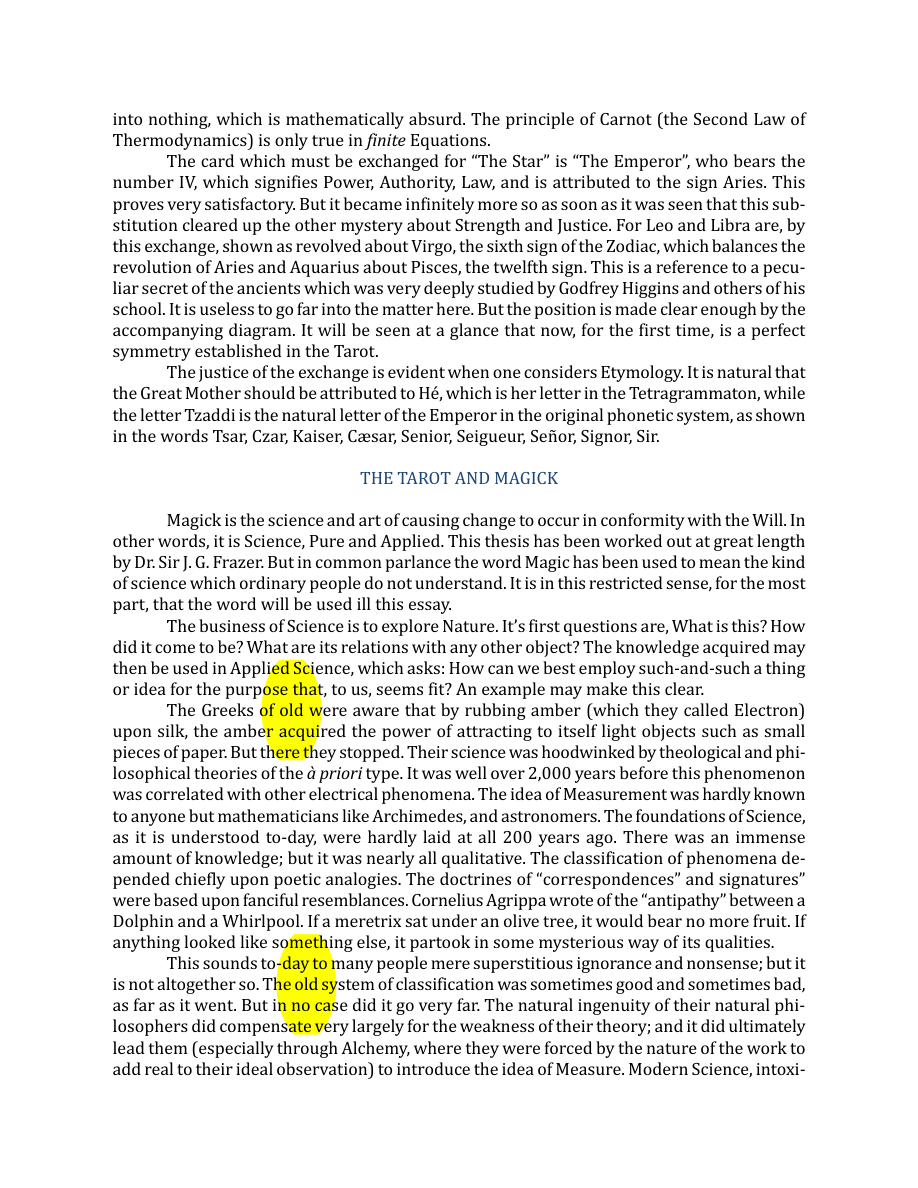 Original scan of The Book of Thoth, PDF page 40