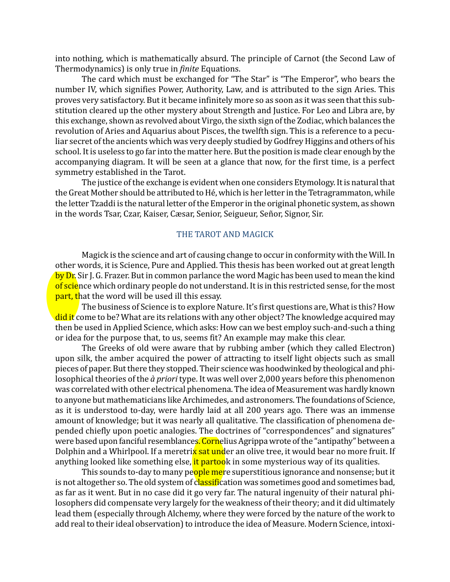 Original scan of The Book of Thoth, PDF page 40