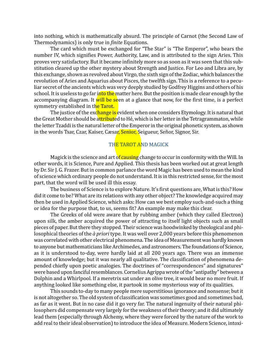 Original scan of The Book of Thoth, PDF page 40