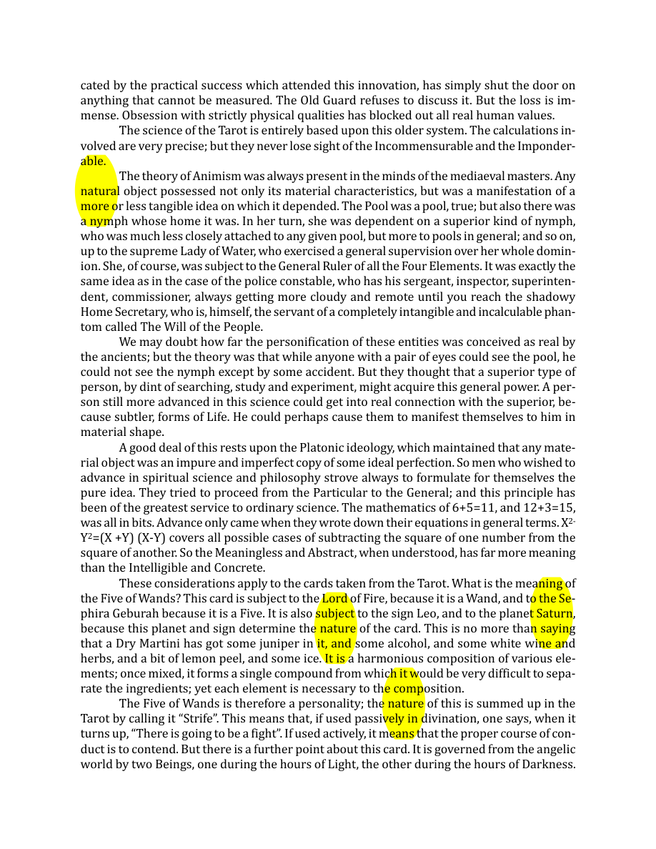 Original scan of The Book of Thoth, PDF page 41