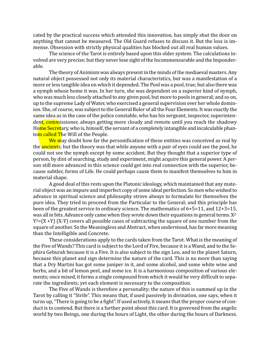 Original scan of The Book of Thoth, PDF page 41