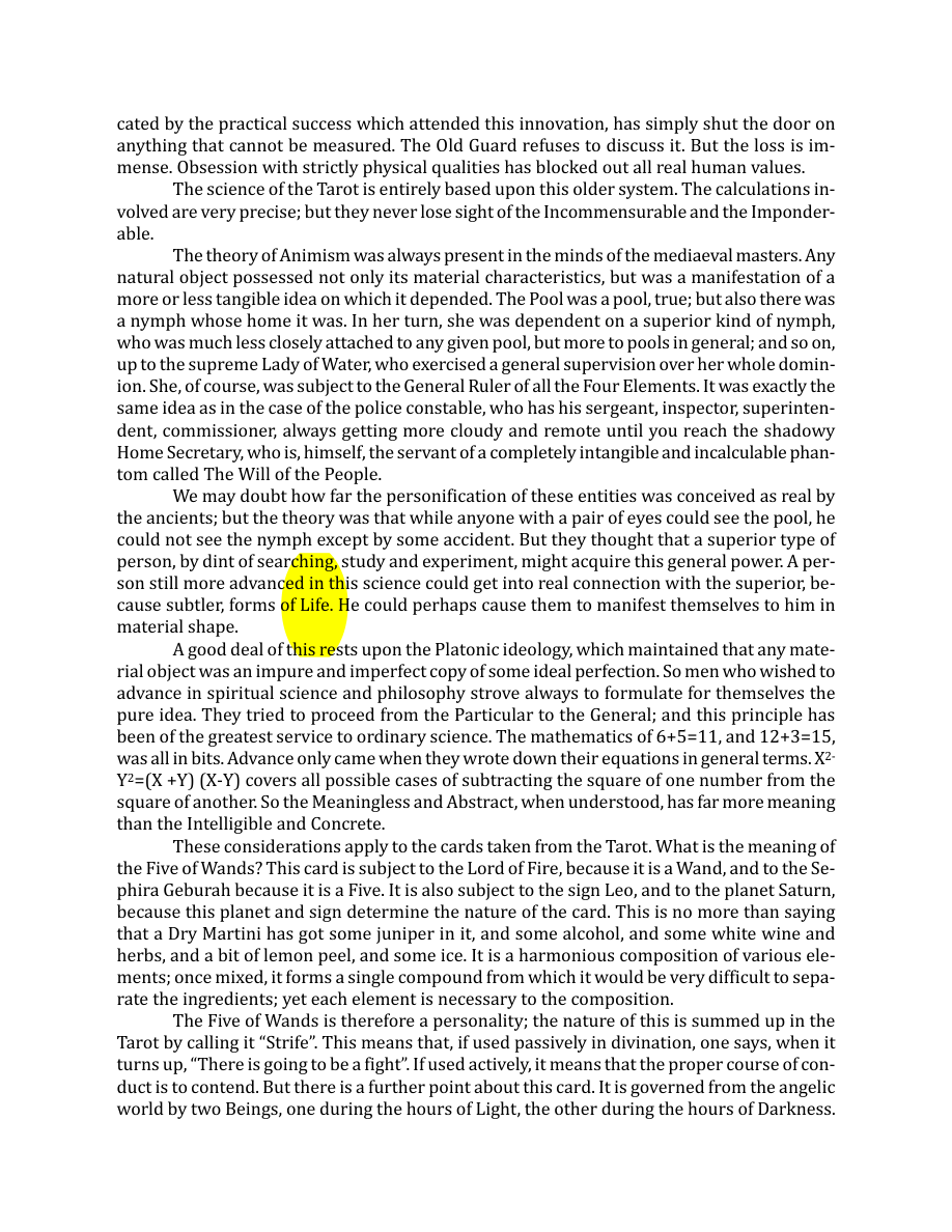 Original scan of The Book of Thoth, PDF page 41