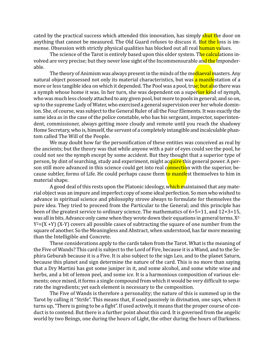 Original scan of The Book of Thoth, PDF page 41