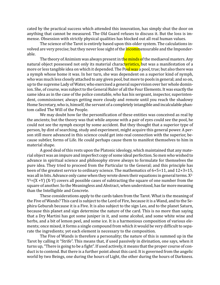 Original scan of The Book of Thoth, PDF page 41