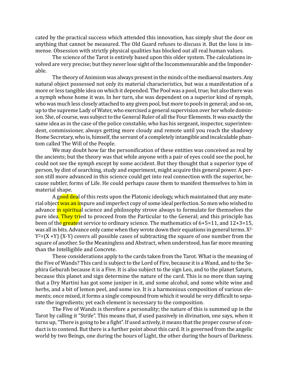 Original scan of The Book of Thoth, PDF page 41