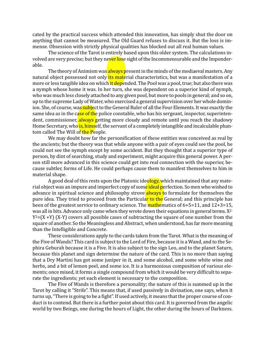 Original scan of The Book of Thoth, PDF page 41