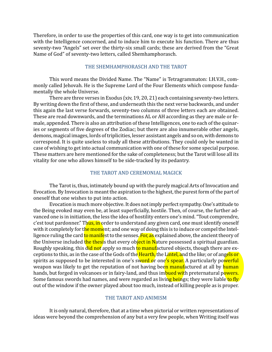 Original scan of The Book of Thoth, PDF page 42