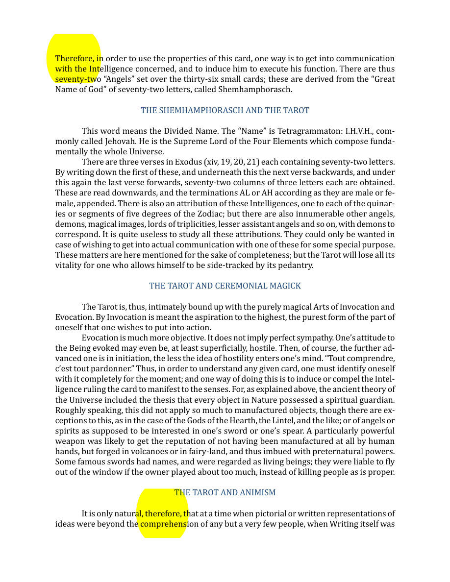 Original scan of The Book of Thoth, PDF page 42