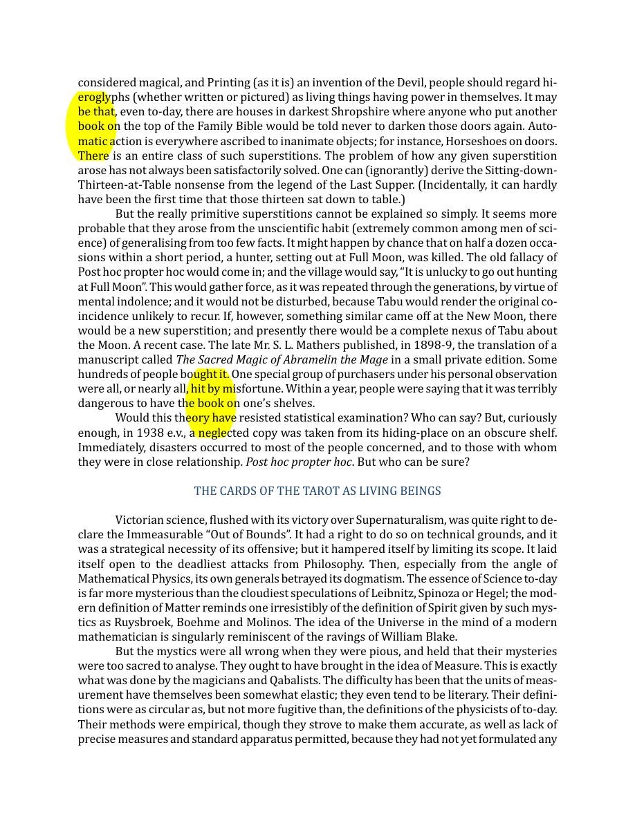 Original scan of The Book of Thoth, PDF page 43