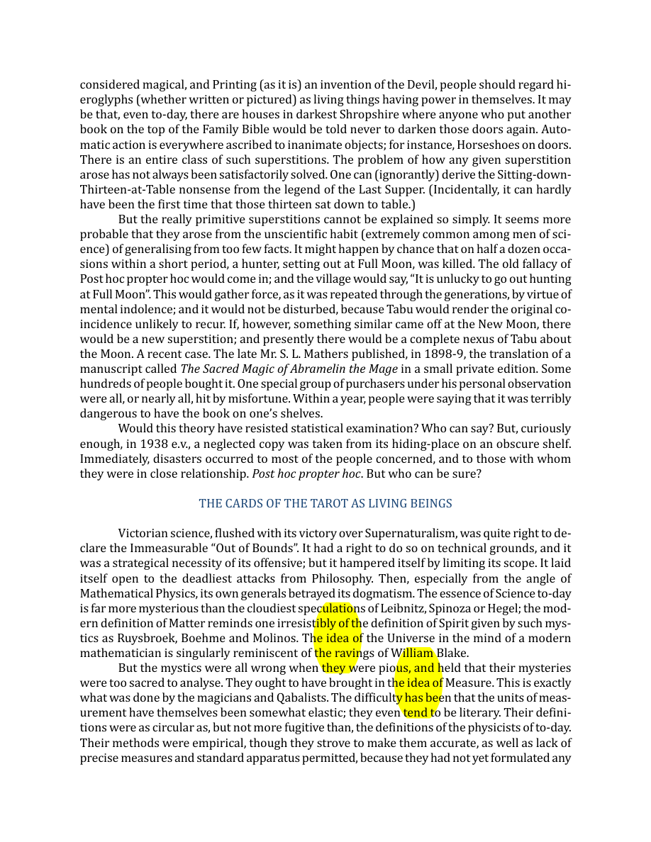Original scan of The Book of Thoth, PDF page 43