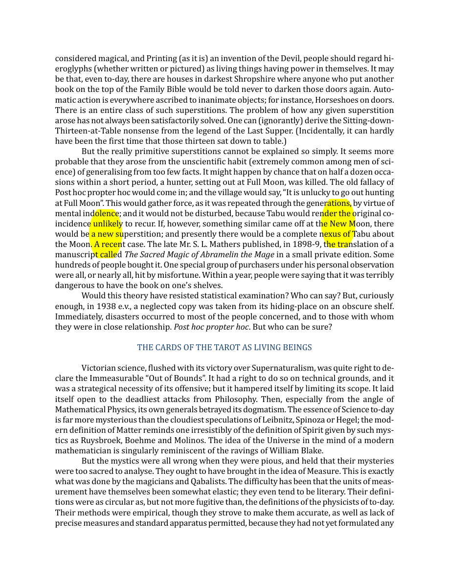 Original scan of The Book of Thoth, PDF page 43