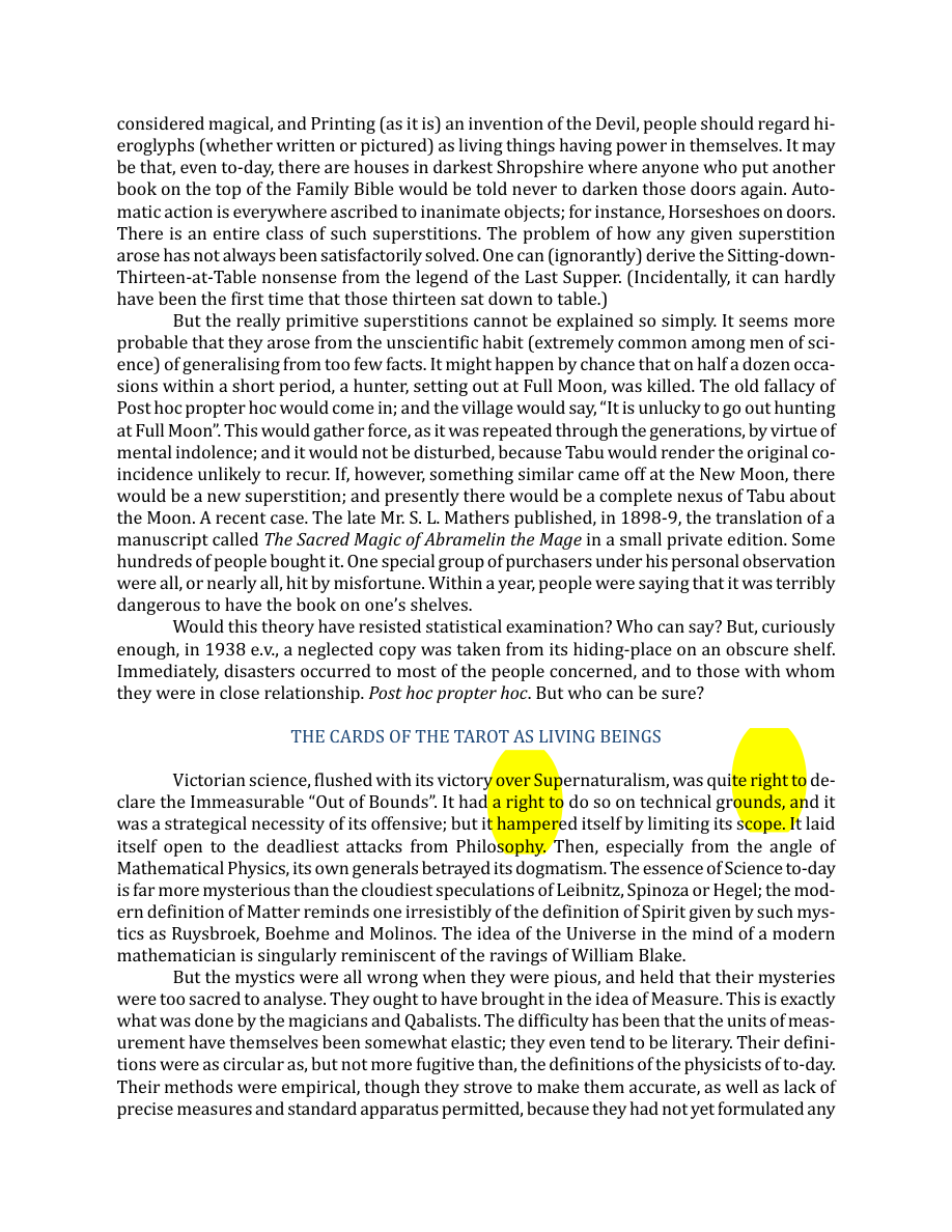 Original scan of The Book of Thoth, PDF page 43