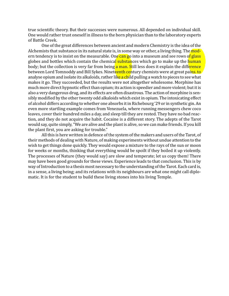 Original scan of The Book of Thoth, PDF page 44