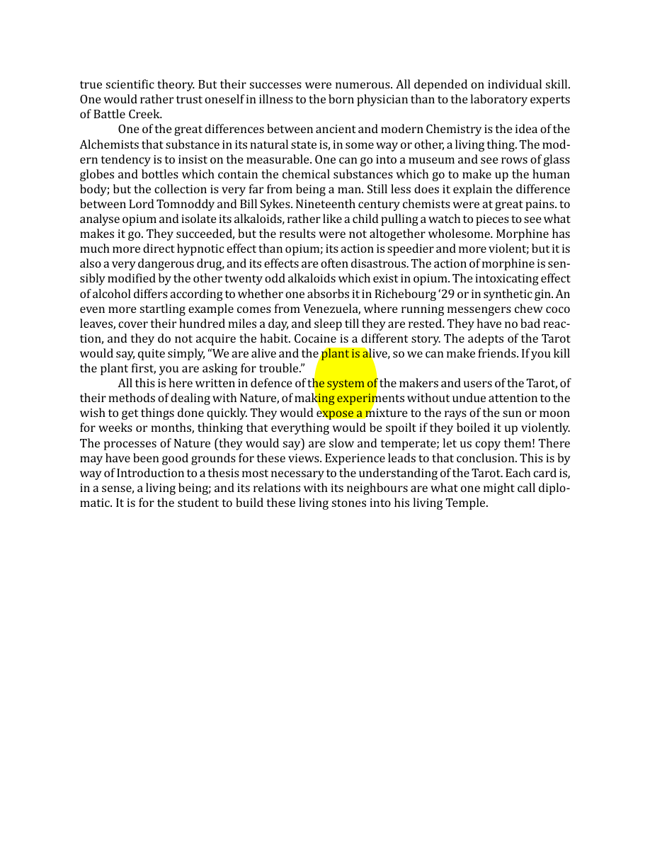 Original scan of The Book of Thoth, PDF page 44