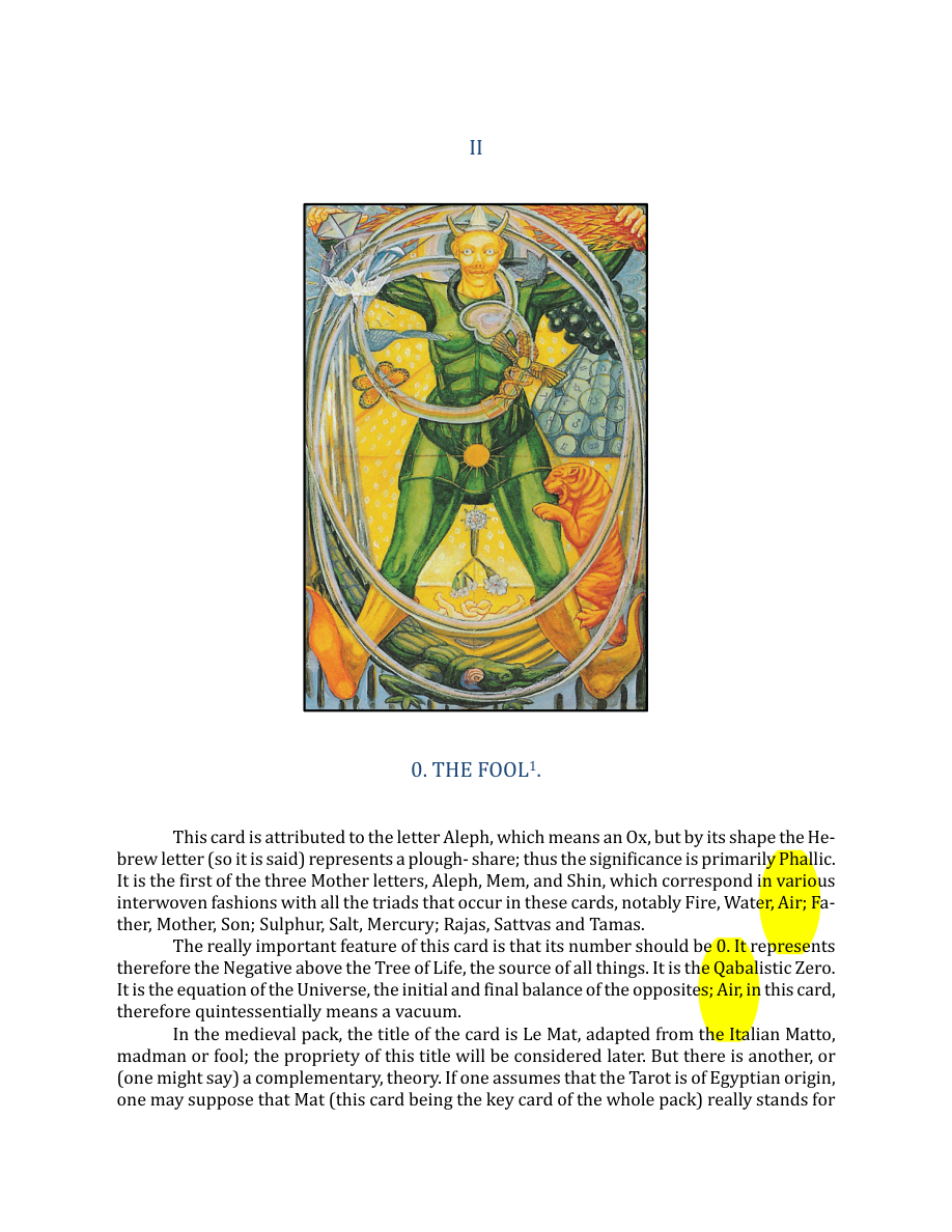 Original scan of The Book of Thoth, PDF page 47