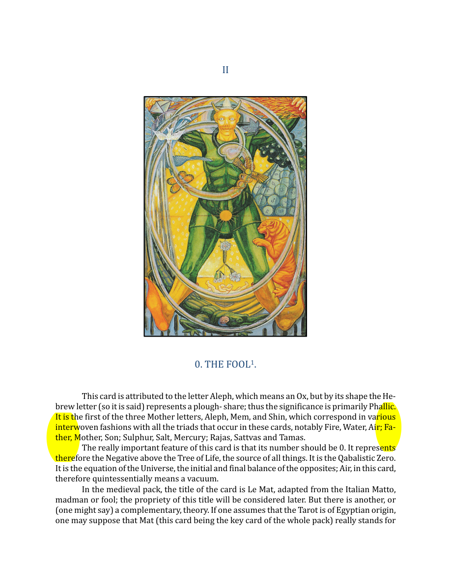 Original scan of The Book of Thoth, PDF page 47