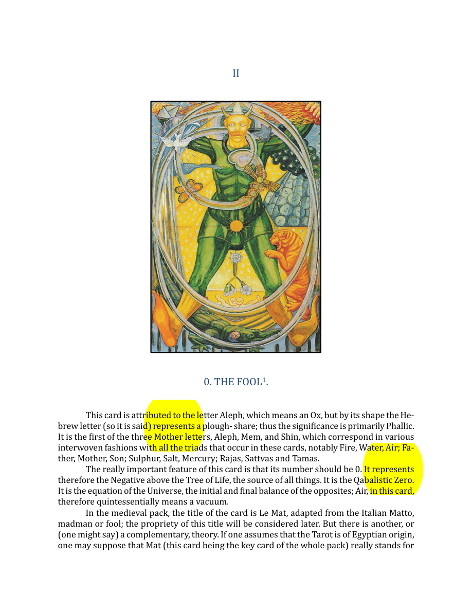 Original scan of The Book of Thoth, PDF page 47