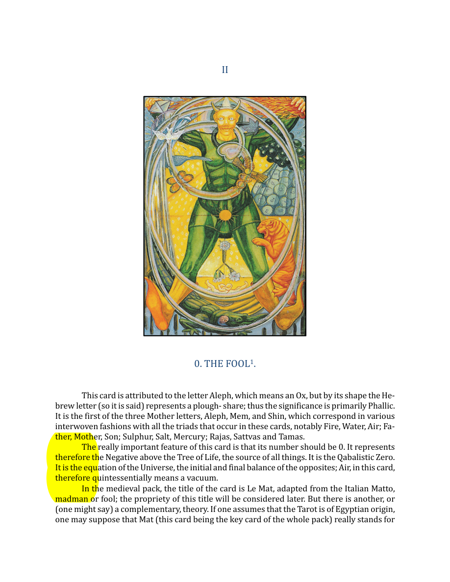 Original scan of The Book of Thoth, PDF page 47