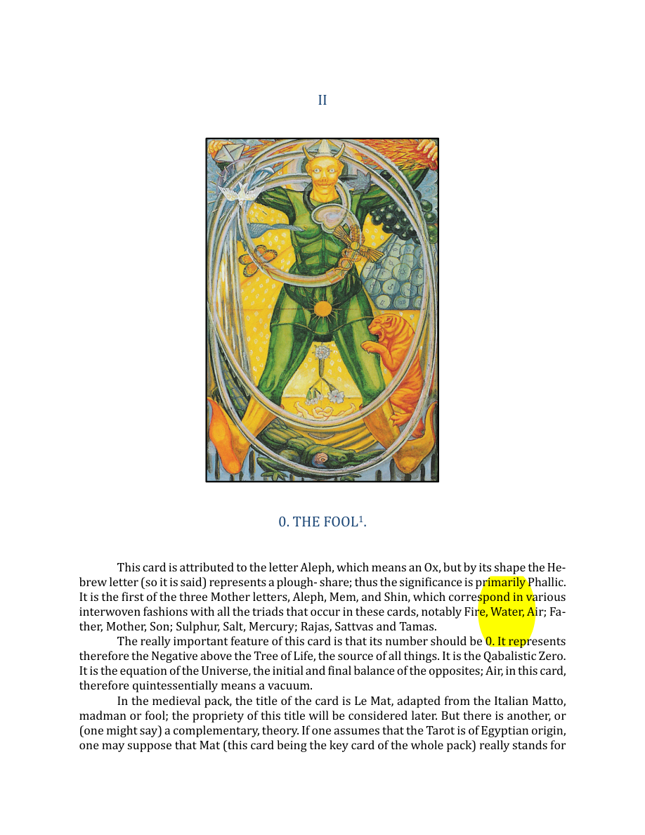 Original scan of The Book of Thoth, PDF page 47