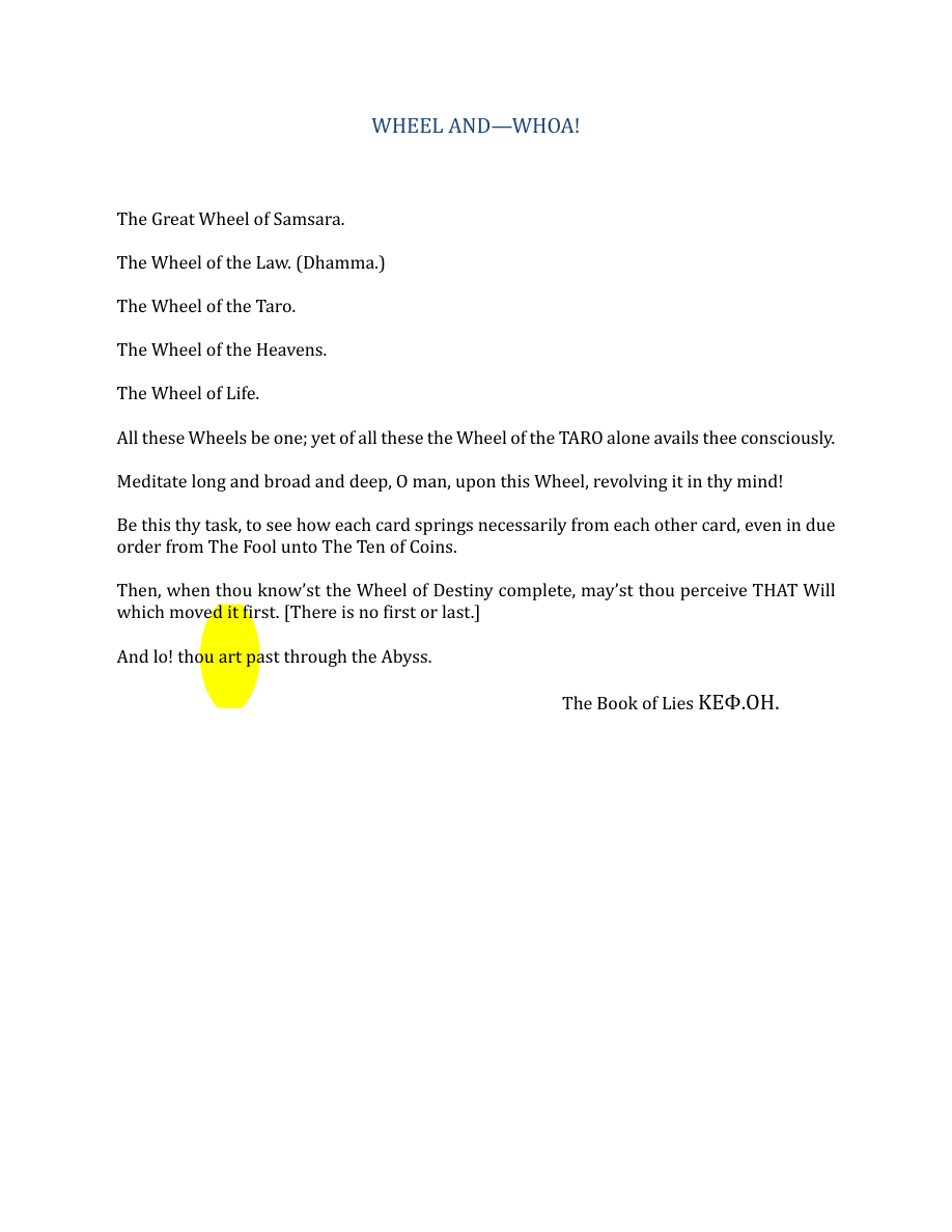 Original scan of The Book of Thoth, PDF page 5