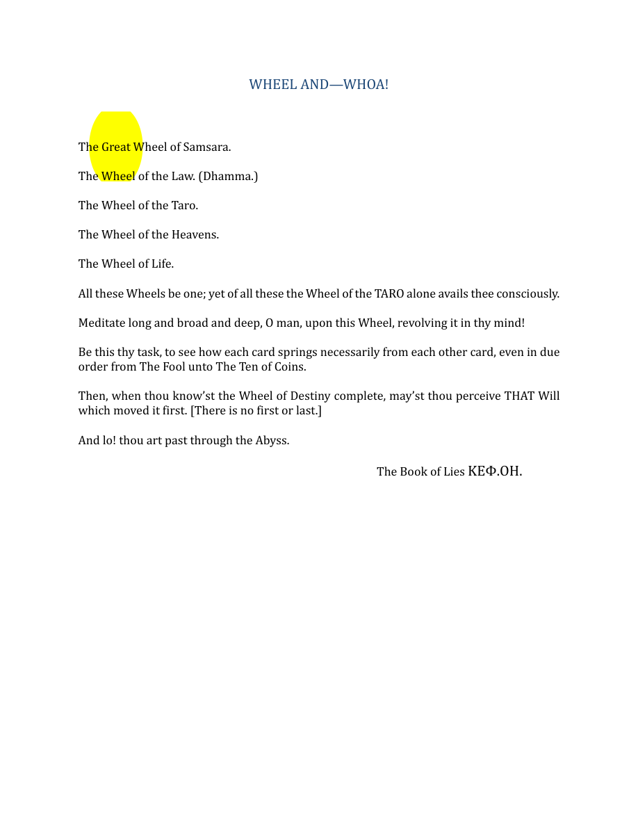 Original scan of The Book of Thoth, PDF page 5