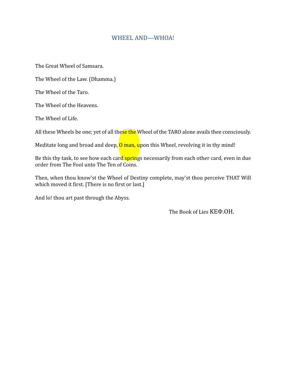 Original scan of The Book of Thoth, PDF page 5