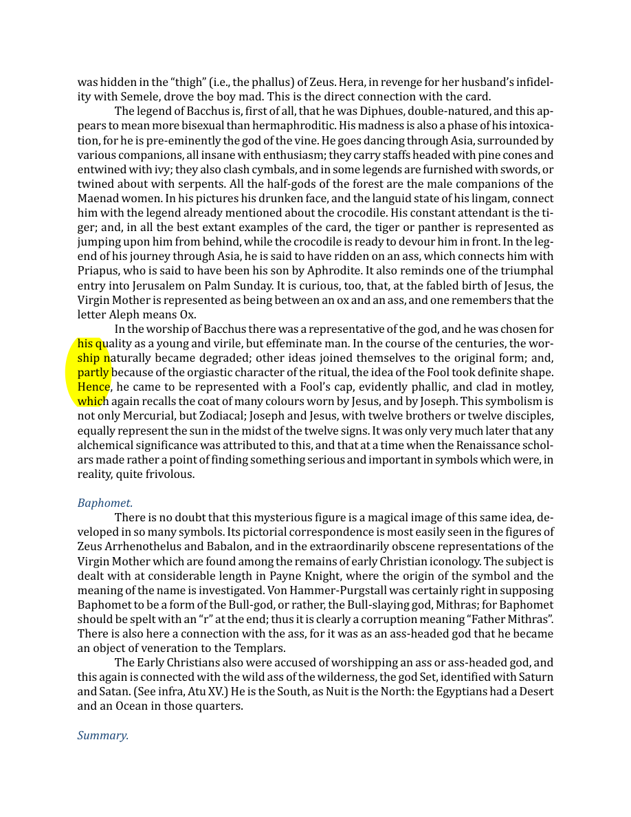 Original scan of The Book of Thoth, PDF page 56